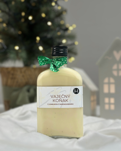 Vaječný koňak 200 ml s pravou vanilkou