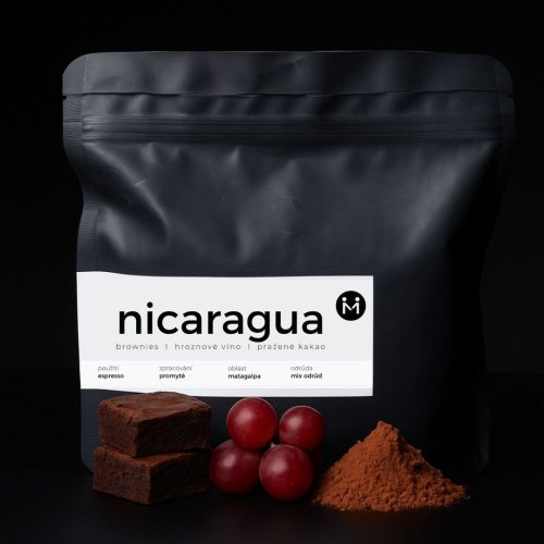 Výběrová káva Nicaragua Matagalpa - Velikost balení: 150 gr.