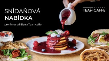 Začněte váš pracovní den s firemními snídaněmi od Bistra Teamcaffe