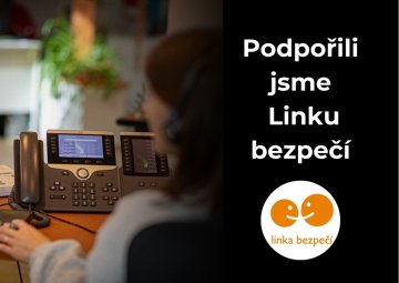 Teamcaffe podporuje pracovníky Linky bezpečí