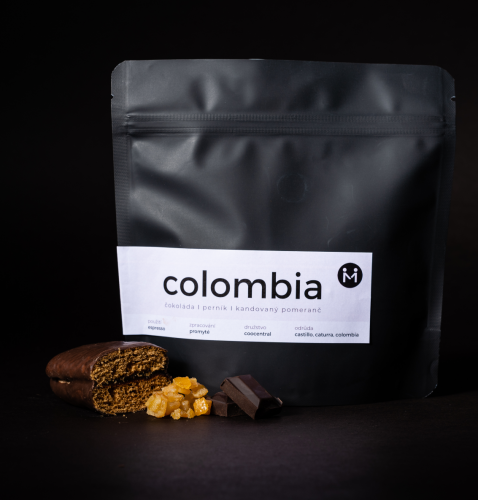 Výběrová káva Colombia   Huila Coocentral - Velikost balení: 150 gr.
