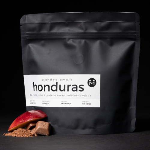 Výběrová káva Honduras San Andreas - originál pro Teamcaffe - Velikost balení: 1000 gr.
