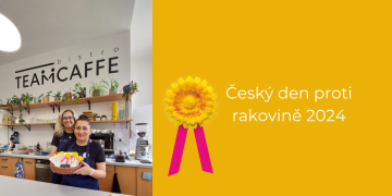 Český den proti rakovině 2024 i v Bistru Teamcaffe.