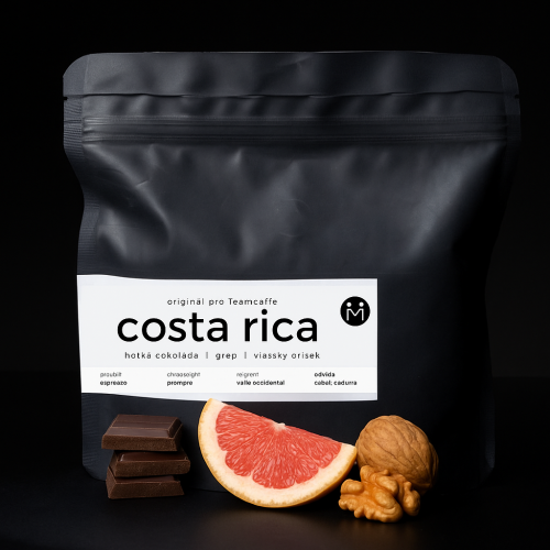 Výběrová káva Costa Rica - originál pro Teamcaffe