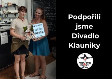 Teamcaffe podporuje Divadlo Klauniky